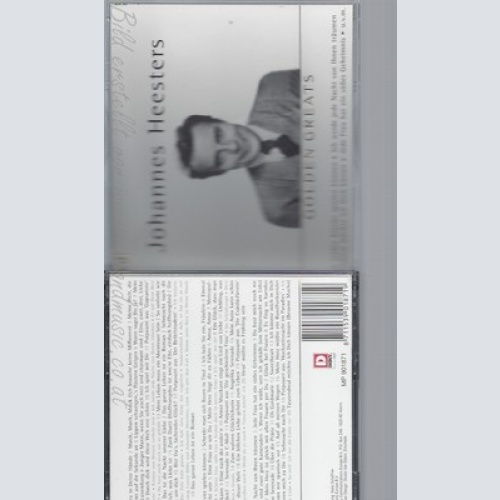 CD--JOHANNES HEESTERS -- -- GOLDEN GREATS