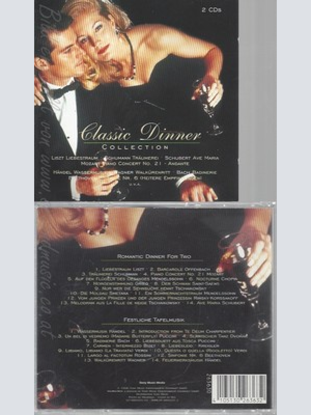 CD--WAGNER,HAENDEL.... MOZART -- CLASSIC DINNER COLLECTION