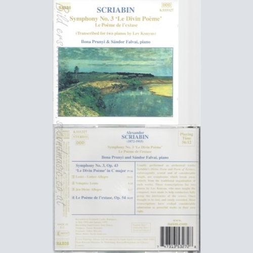 CD--ILONA PRUNYI, SANDOR FALVAI UND ALEXANDER SCRIABIN -- -- -- SYMPHONIE NR. 3