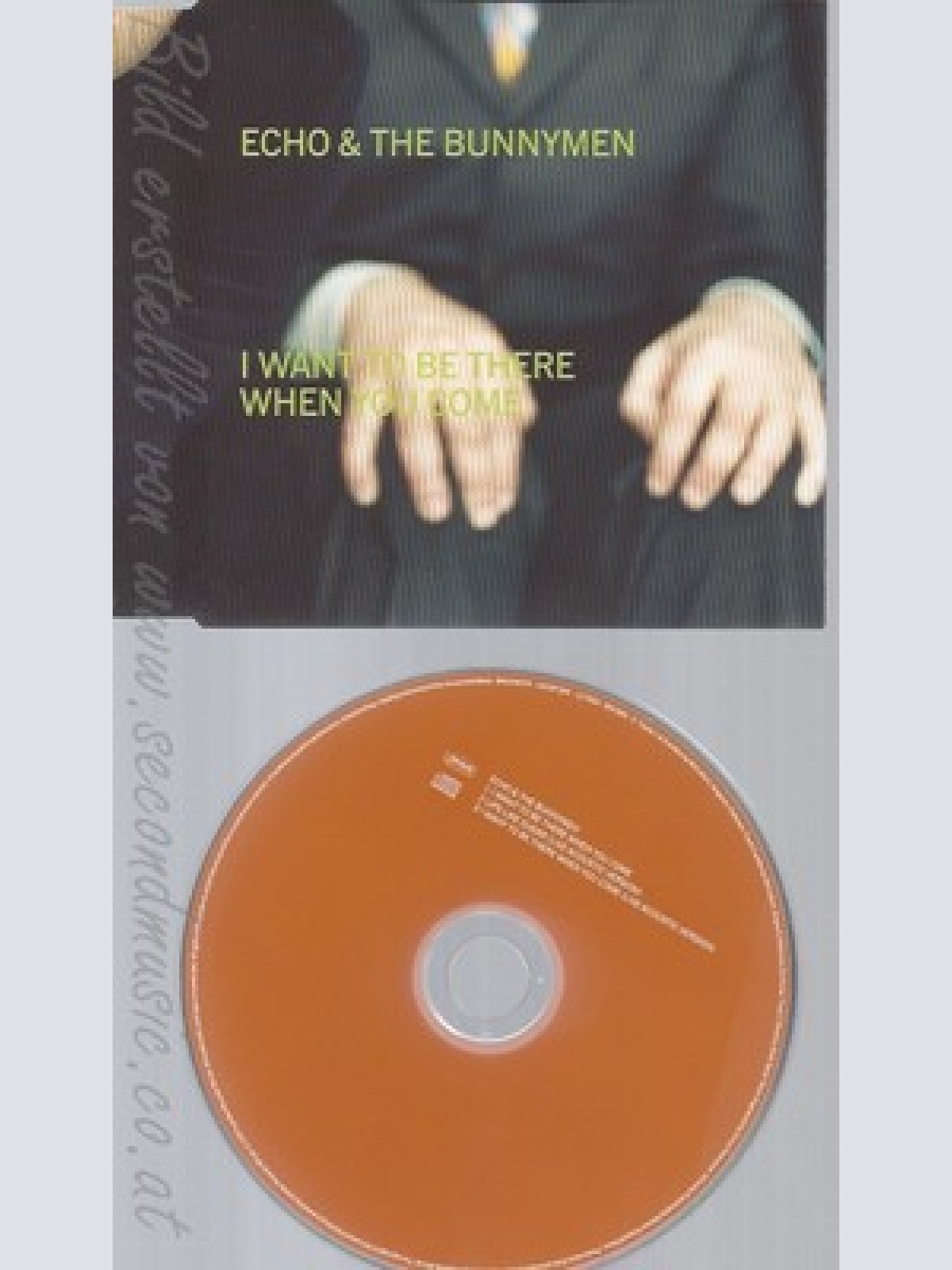 CD--ECHO & THE BUNNYMEN -- - SINGLE -- *I WANNA BE THERE*