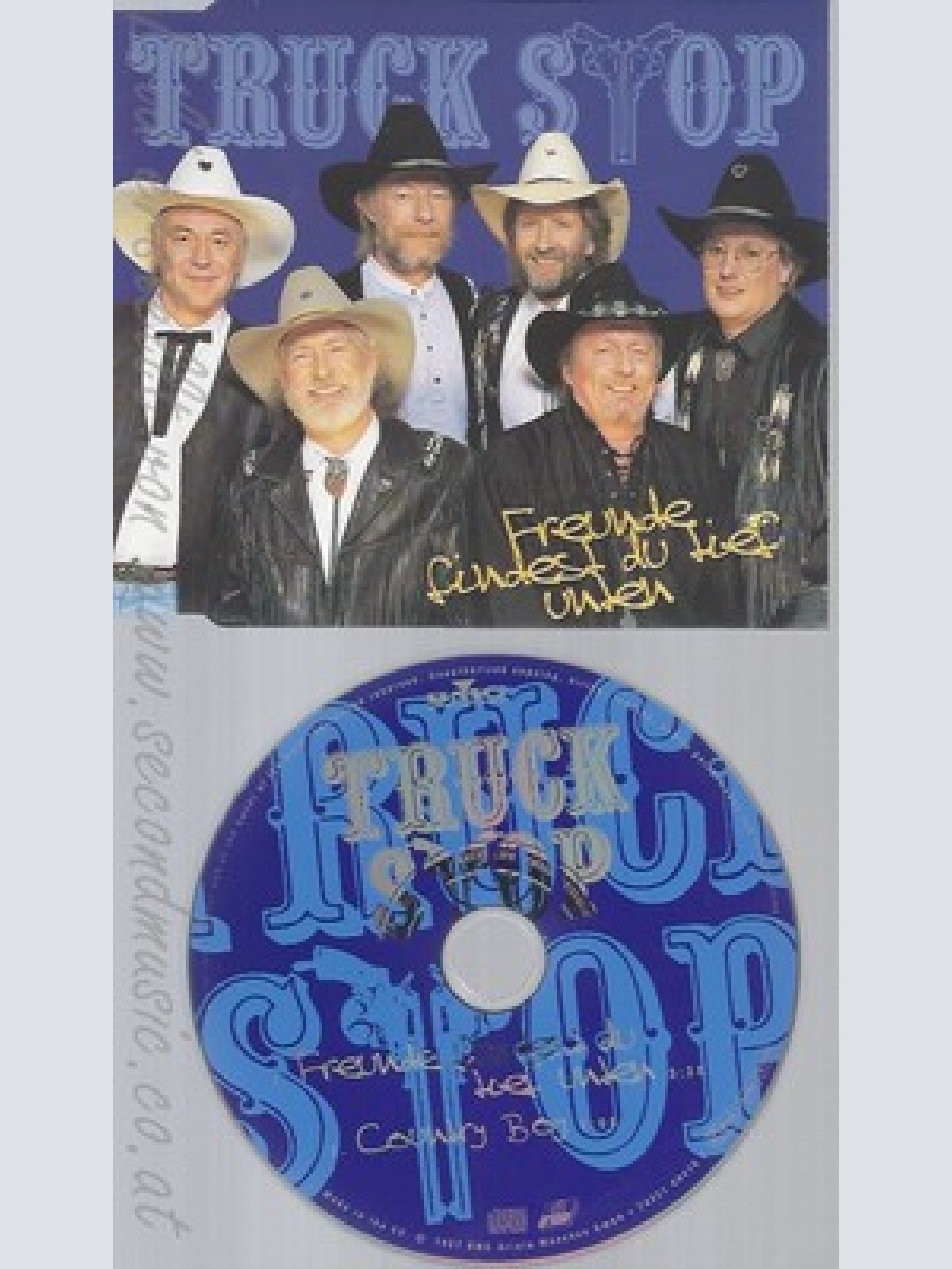 CD--TRUCK STOP -  - - SINGLE -- FREUNDE FINDEST DU TIEF UNTEN