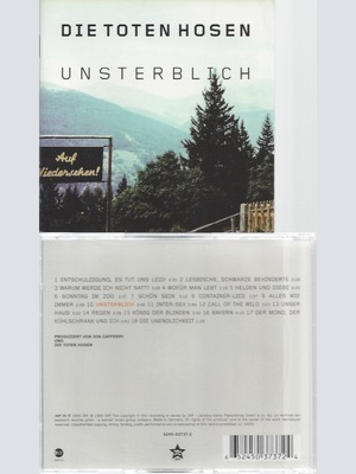 CD--DIE TOTEN HOSEN -- -- UNSTERBLICH