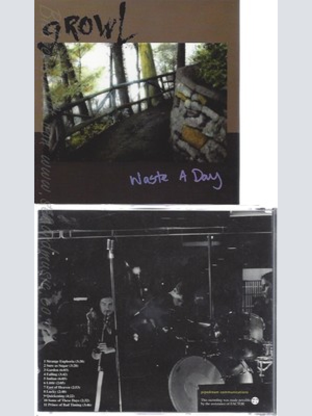CD--GROWL--WASTE A DAY