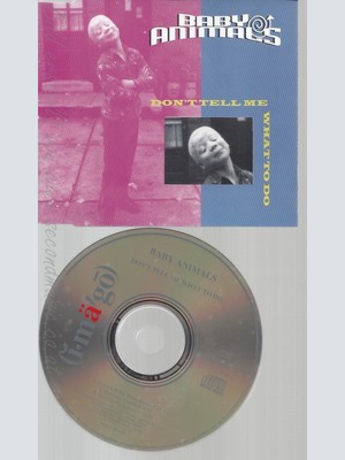 CD--BABY ANIMALS -- - SINGLE -- DON'T TELL ME WHAT TO DO