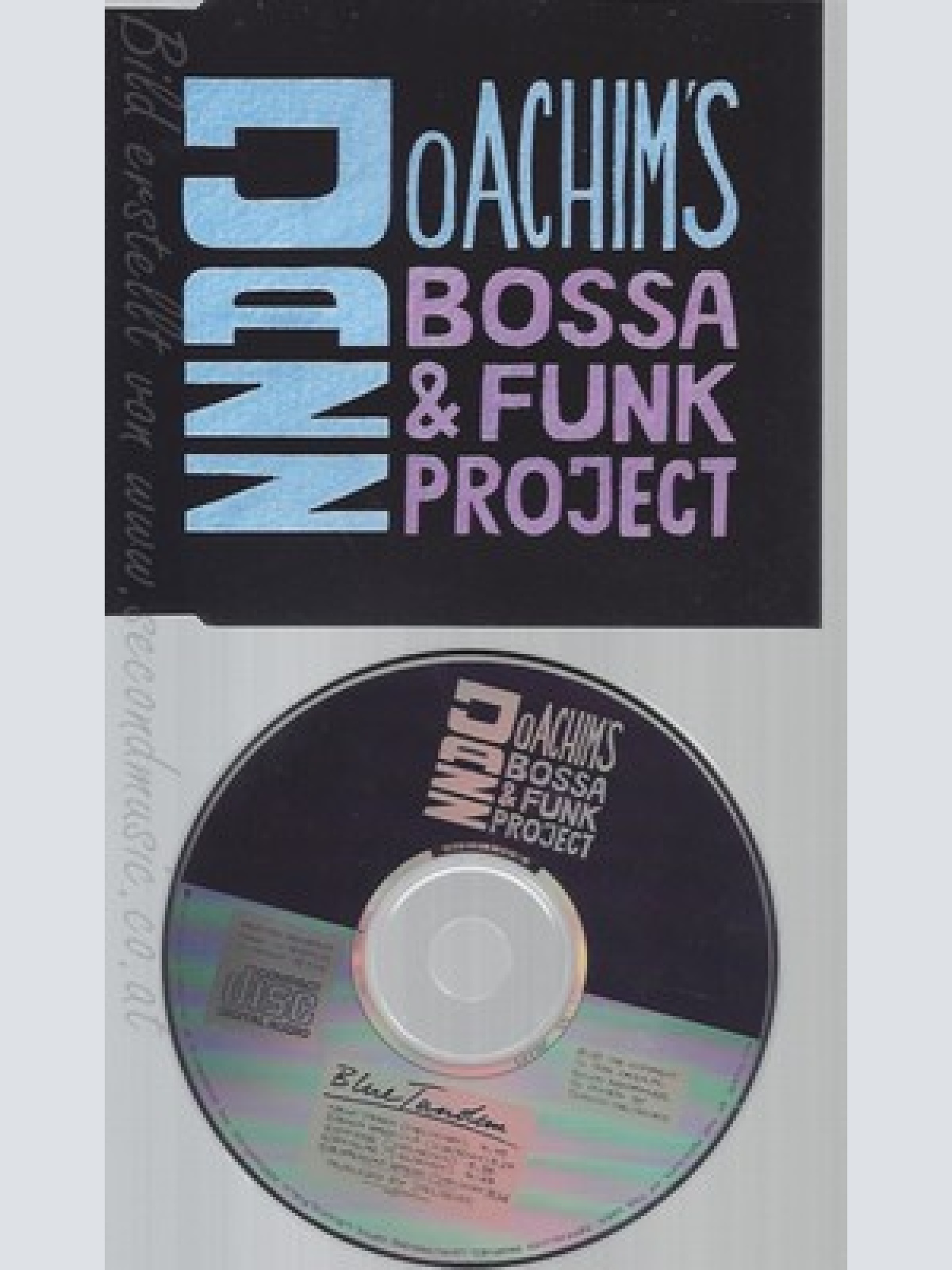 CD--JO ACHIM'S BOSSA & FUNK PROJECT--BLUE TANDEM