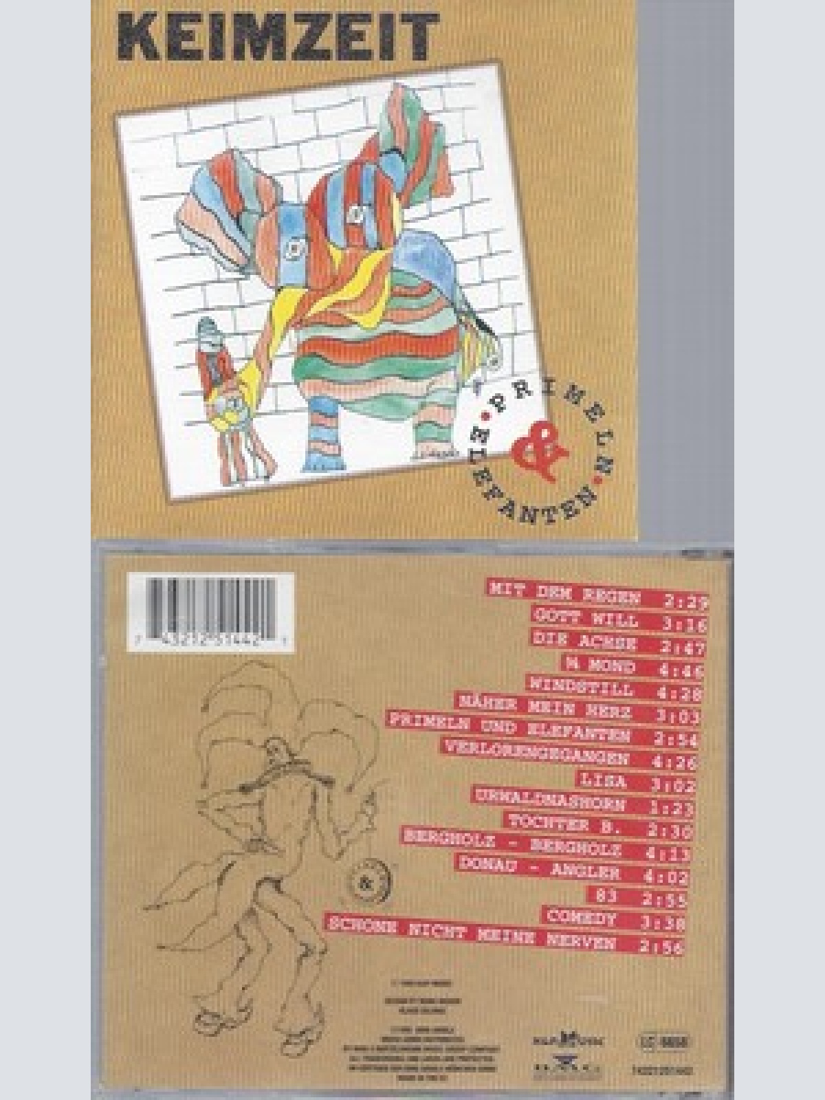 CD--KEIMZEIT -- -- PRIMELN UND ELEFANTEN