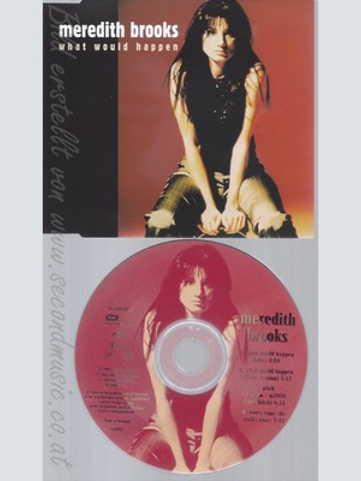 CD--MEREDITH BROOKS -- - SINGLE -- WHAT WOULD HAPPEN