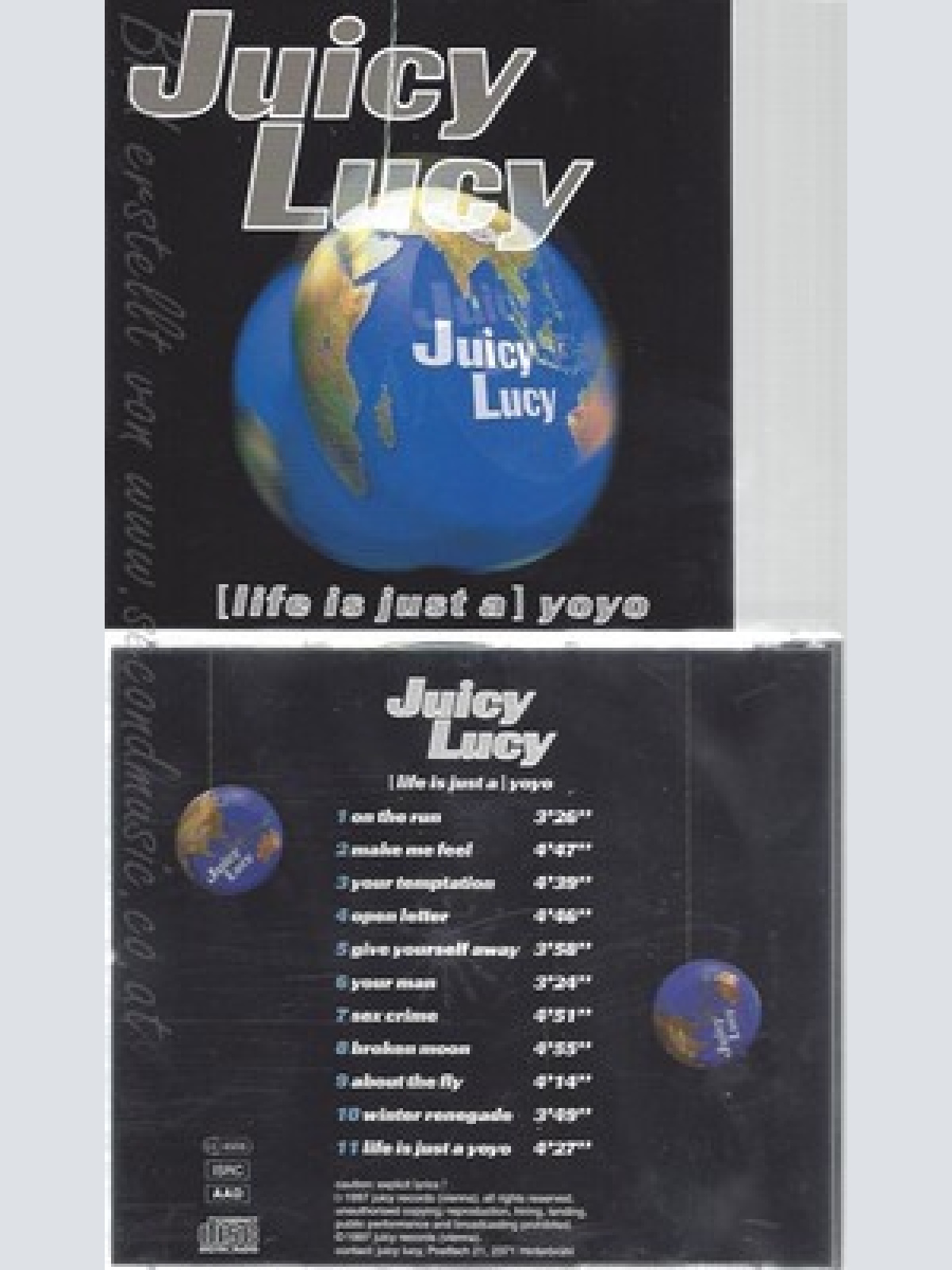 CD--JUICY LUCY--LIFE IS JUST A YOYO