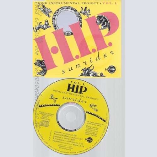 CD--HONK INSTRUMENTAL PROJECT VOL I--SUNRIDER