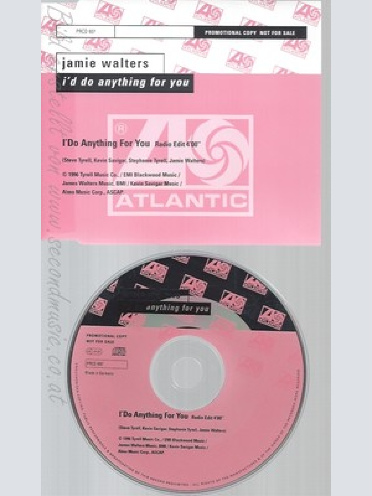 CD--JAMIE WALTERS--I'DO ANYTHING FOR YOU--PROMO
