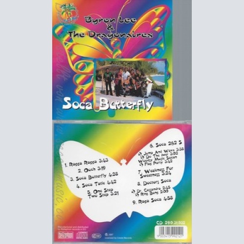 CD--BYRON LEE & THE DRAGONAIRES - -- SOCA BUTTRFLY