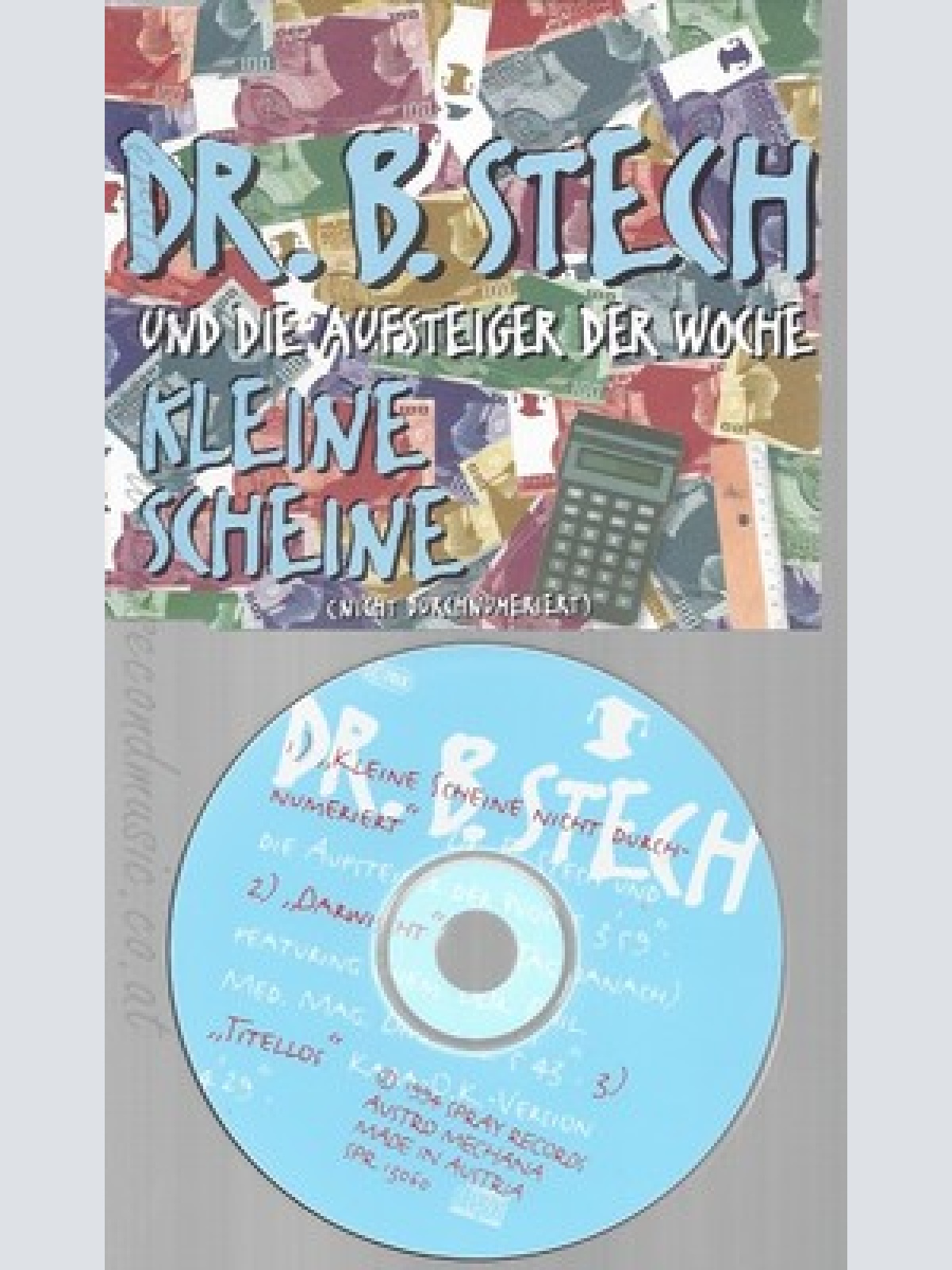 CD--DR. B. STECH -- KLEINE SCHEINE [SINGLE-CD]