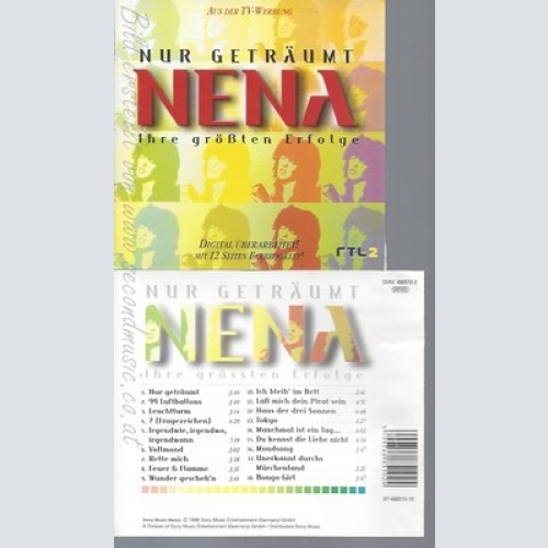 CD--NENA -- -- NUR GETRAEUMT - IHRE GROESSTEN ERFOLGE