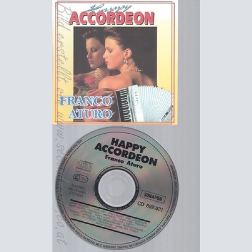 CD--FRANCO ATURO--HAPPY ACCORDEON