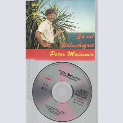CD--PETER MEISSNER--ES IST URLAUBSZEIT--