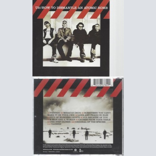 CD--U2 -- -- HOW TO DISMANTLE AN ATOMIC BOMB
