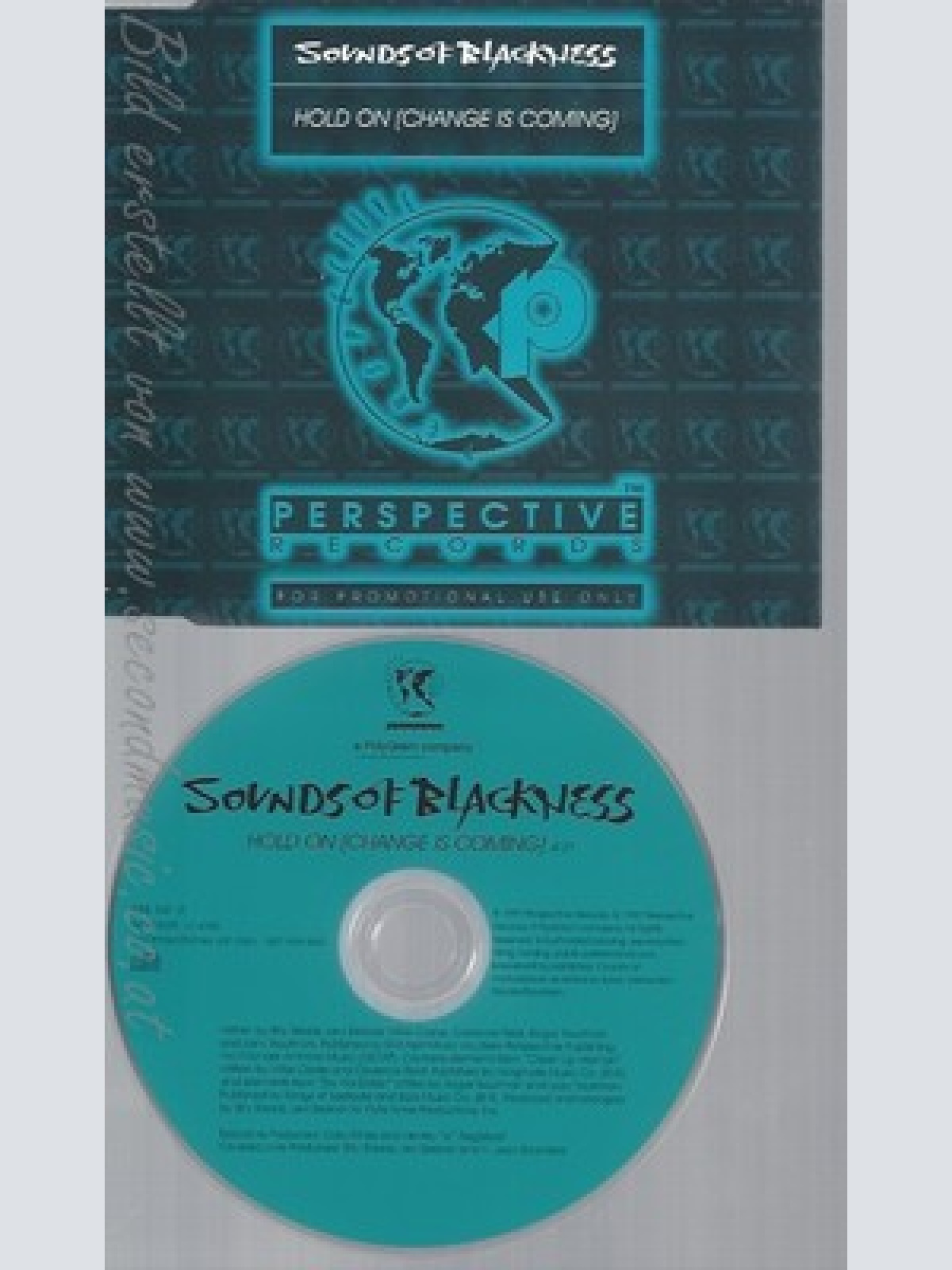 CD--SOUNDS OF BLACKNESS--HOLD ON --PROMO