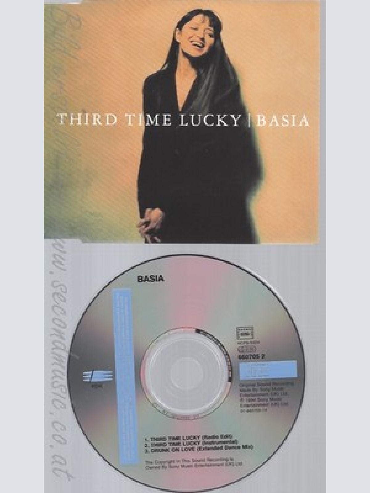 CD--BASIA - SINGLE -- THIRD TIME LUCKY