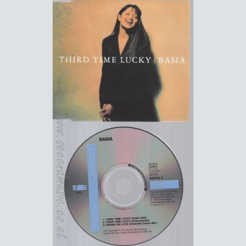 CD--BASIA - SINGLE -- THIRD TIME LUCKY