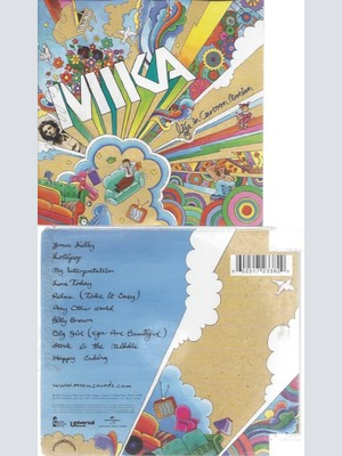 CD--MIKA -- -- LIFE IN CARTOON MOTION