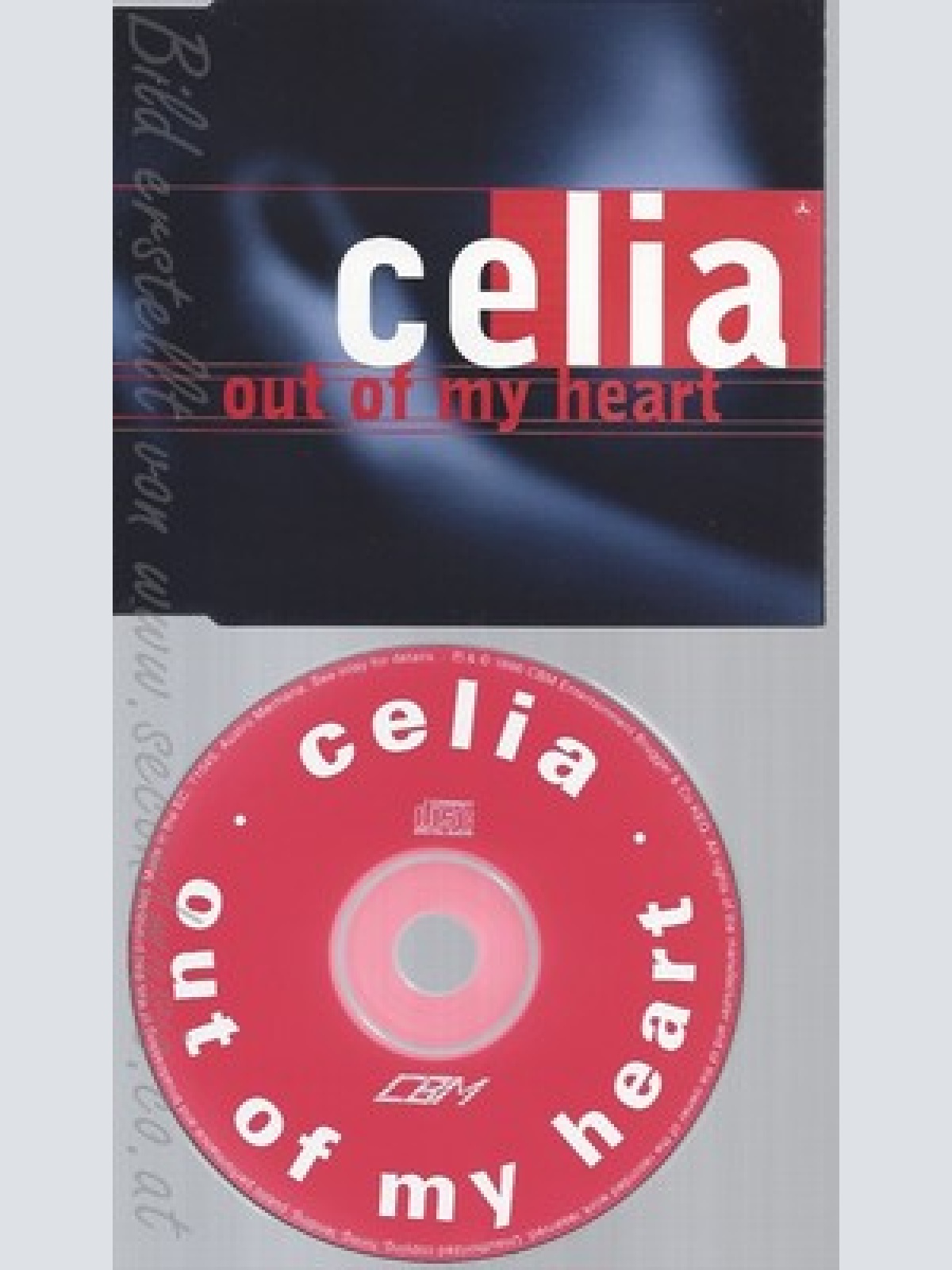 CD--CELIA -  - - SINGLE -- OUT OF MY HEART