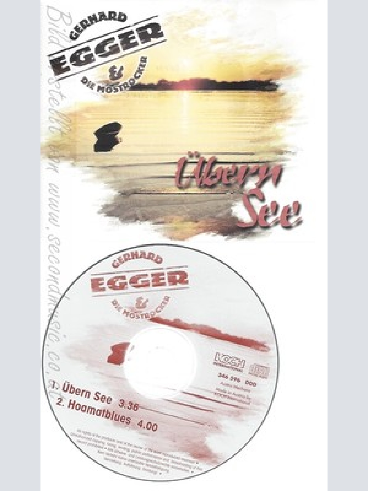 CD--GERHARD U.D.MOSTROCKER EGGER -- --- UEBERN SEE