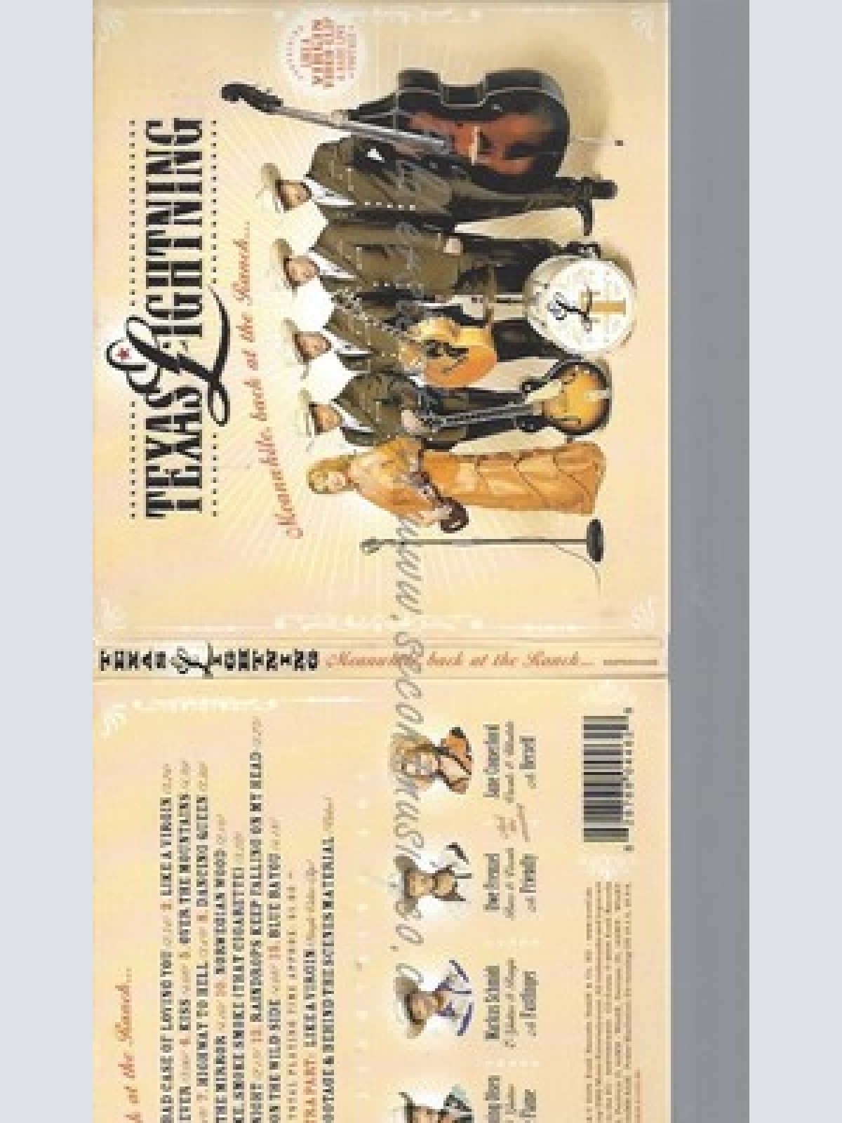 CD--TEXAS LIGHTNING -- -- MEANWHILE,BACK AT THE RANCH