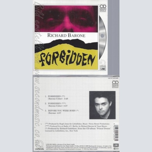 CD--RICHARD BARONE - SINGLE -- FORBIDDEN