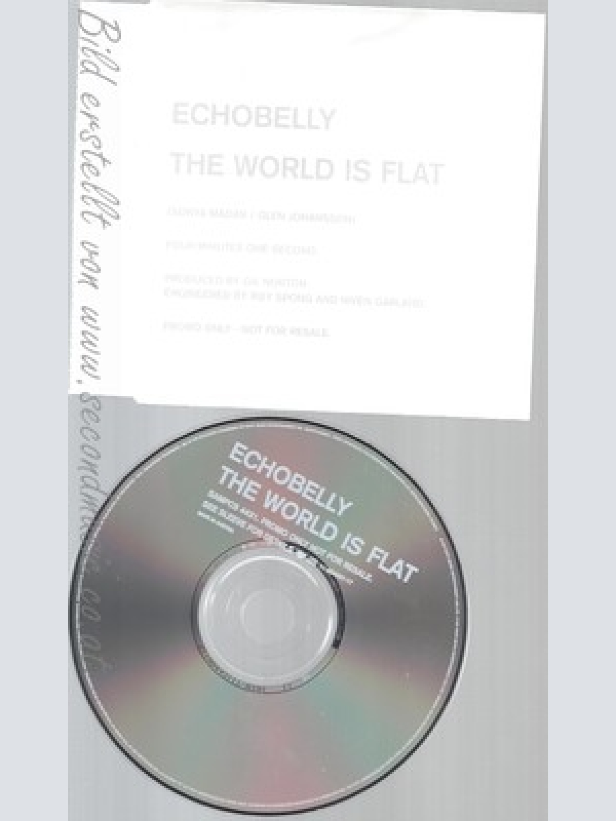 CD--ECHOBELLY--THE WORLD IS FLAT--PROMO