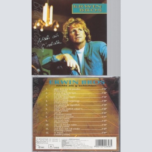 CD--ERWIN BROS--NICHTS ALS G'SCHICHTEN