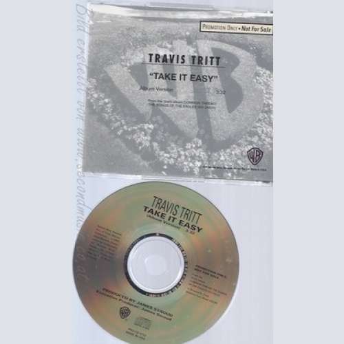 CD--TRAVIS TRITT--TAKE IT EASY--PROMO