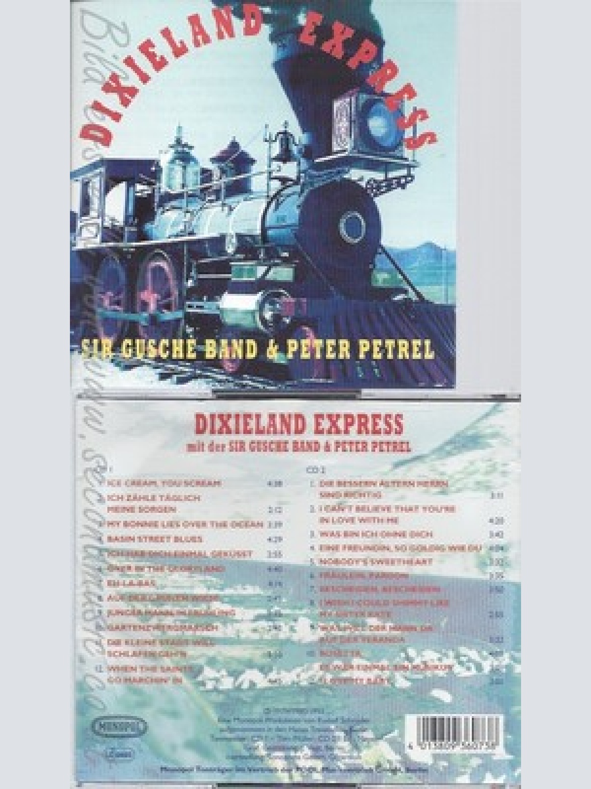 CD--P. PETREL UND SIR GUSCHE BAND - -- DIXILAND EXPRESS