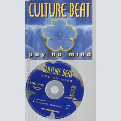 CD--CULTURE BEAT--PAY NO MIND--PROMO
