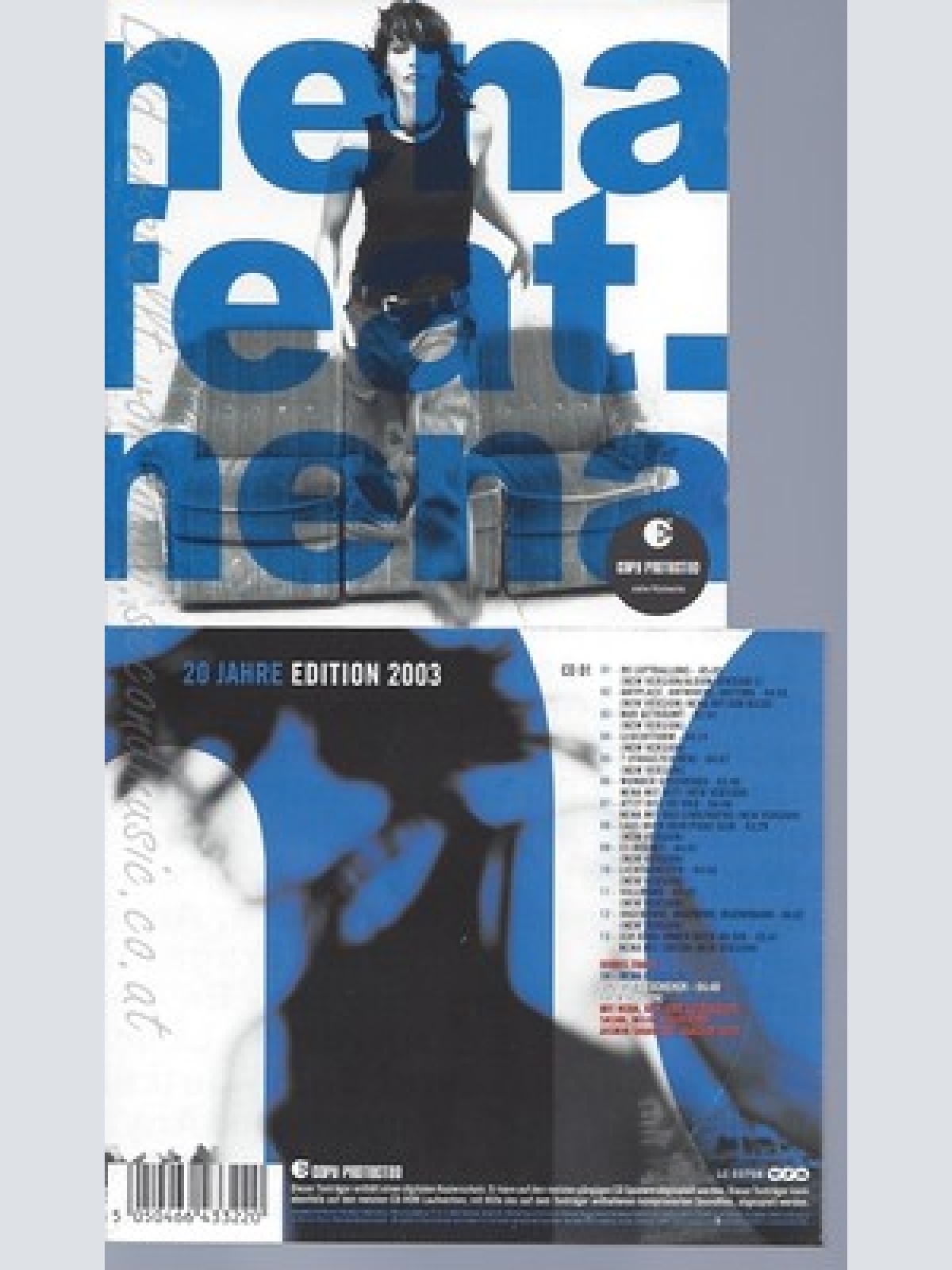 CD--NENA FEAT NENA -- -- 20 JAHRE NENA --2003 EDIT.-