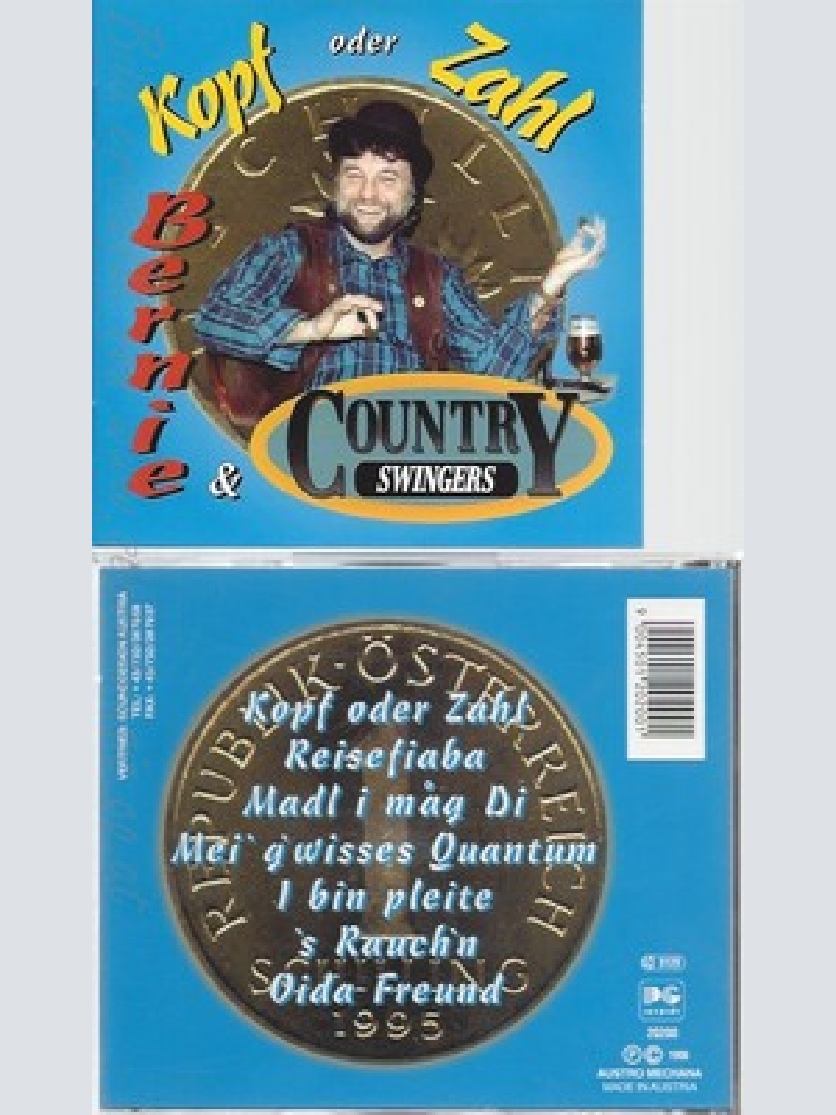CD--COUNTRY SWINGERS--KOPF ODER ZAHL
