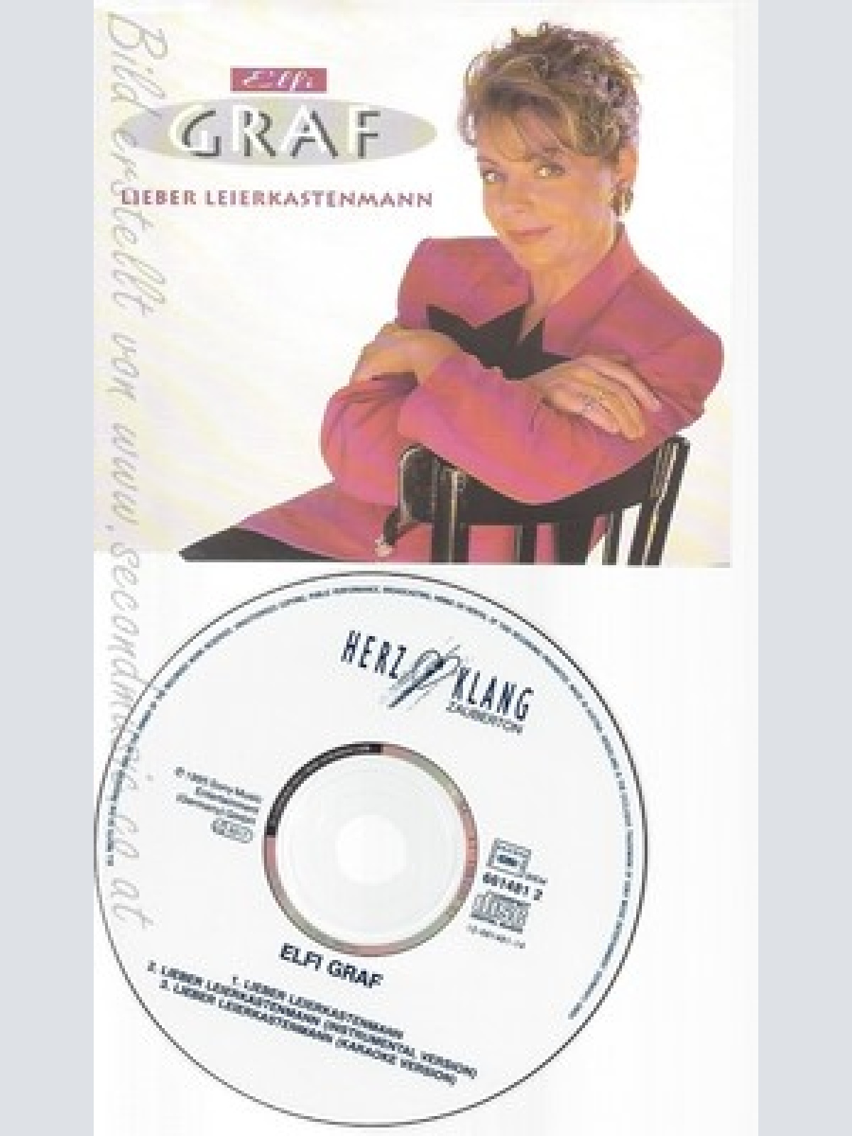 CD--ELFI GRAF --LIEBER LEIERKASTENMANN--INCL. KARAOKE-