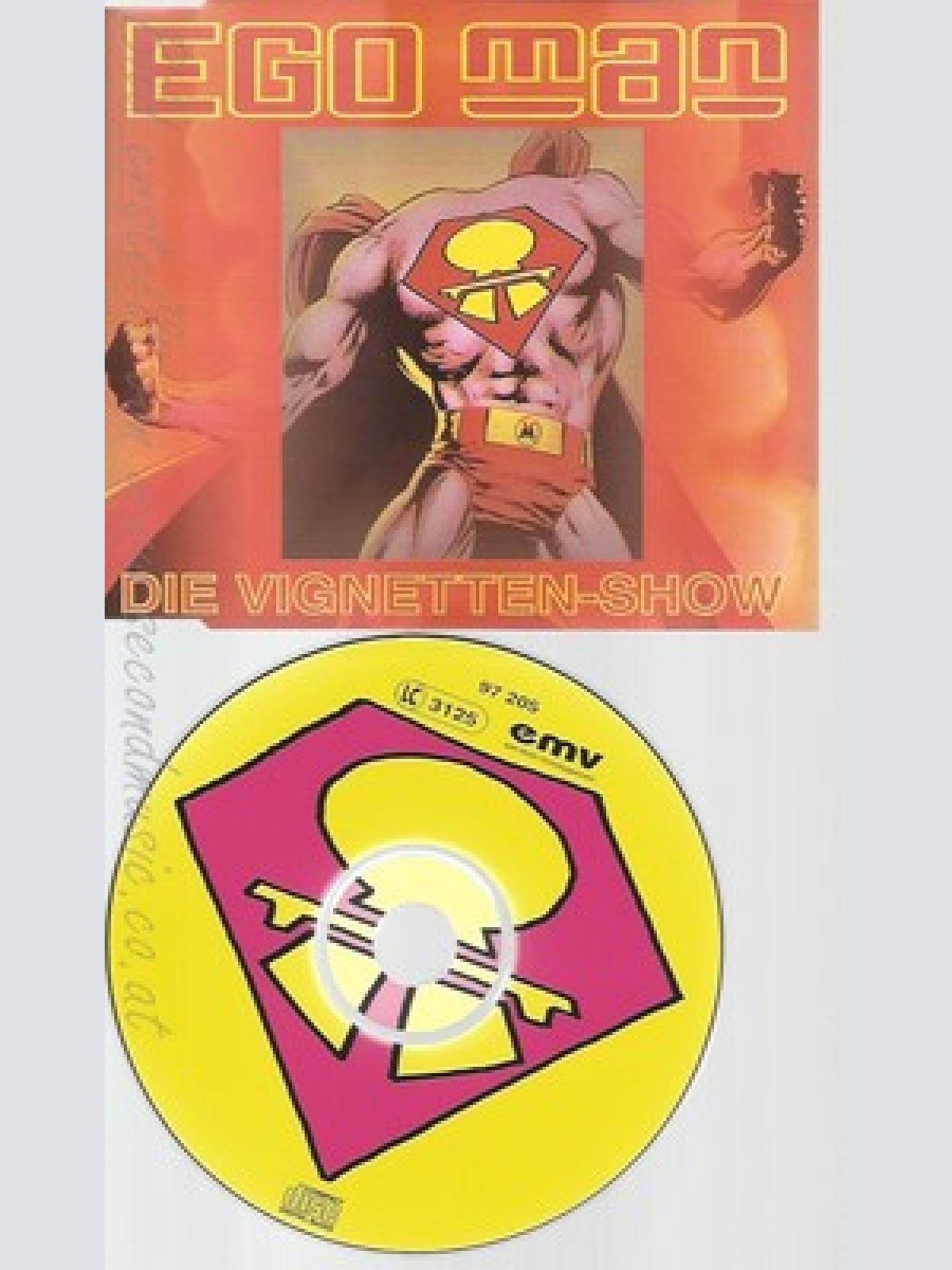 CD--EGO MAN - SINGLE -- DIE VIGNETTEN-SHOW