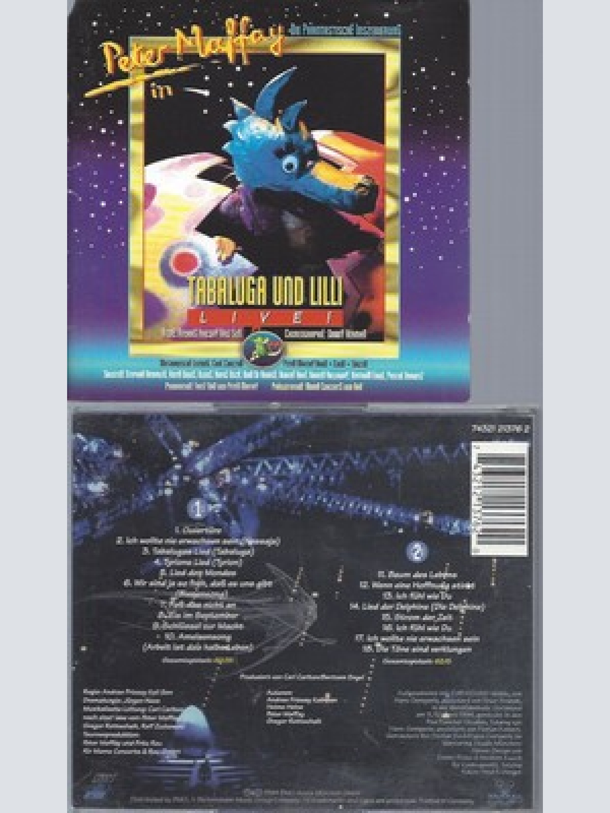 CD--PETER MAFFAY -- --CD -- TABALUGA UND LILLI - LIVE