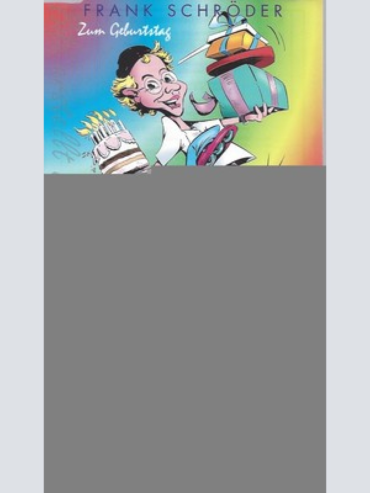 CD--FRANK SCHRÖDER -2006- - SINGLE -- ZUM GEBURTSTAG