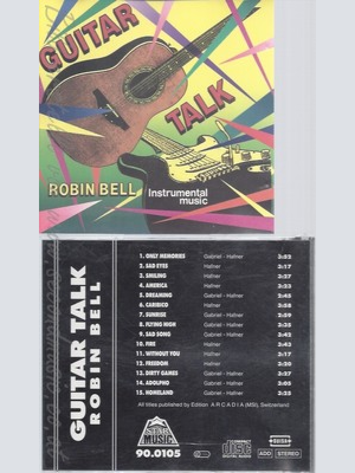 CD--GUITAR TALK--ROBIN BELL--
