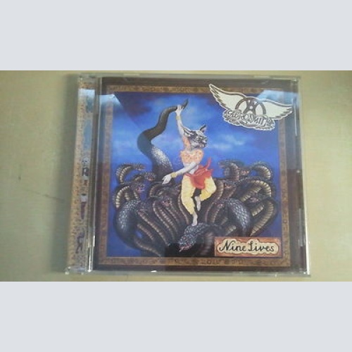 CD--AEROSMITH--NINE LIVES--DIFFRENT COVER------ALBUM