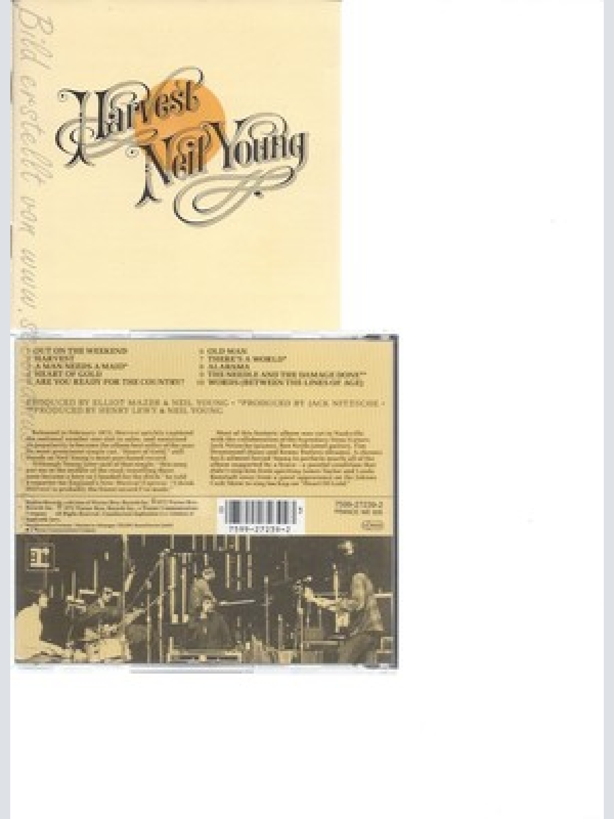 CD--NEIL YOUNG -- -- HARVEST