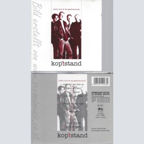 CD--ERWIN BROS  & DIE GESCHWORENEN BROS -- -- KOPFSTAND