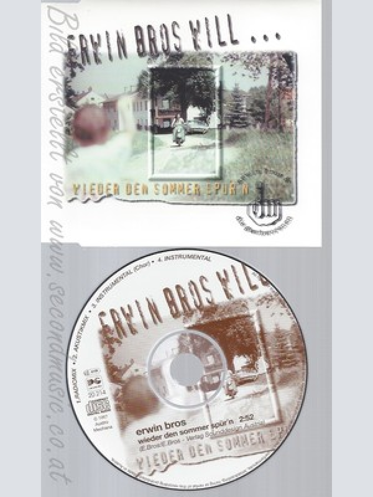 CD--ERWIN BROS -- --- WIEDER DEN SOMMER SPUER'N
