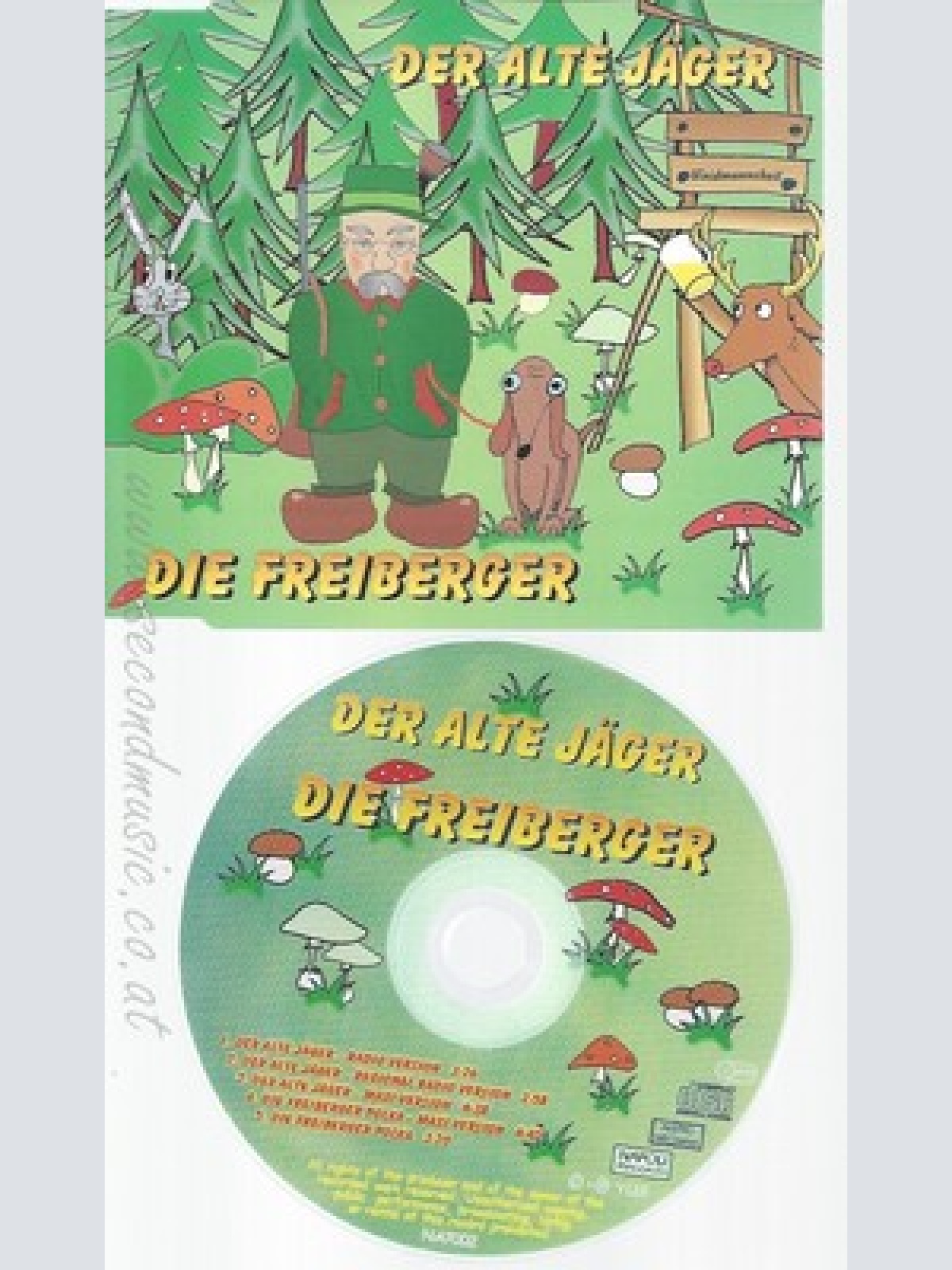 CD--DIE FREIBERGER UND FREIBERGER -- --- DER ALTE JAEGER