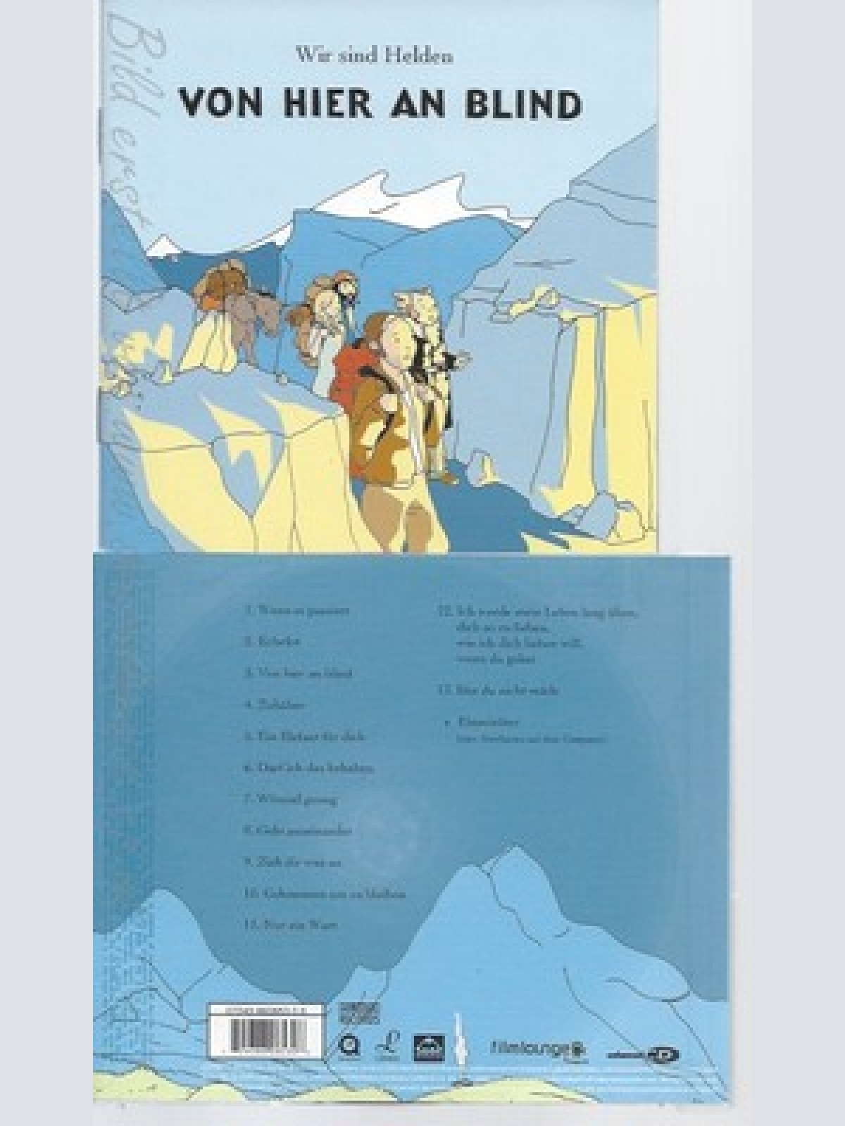 CD--VON HIER AN BLIND / WIR SIND HELDEN -- --