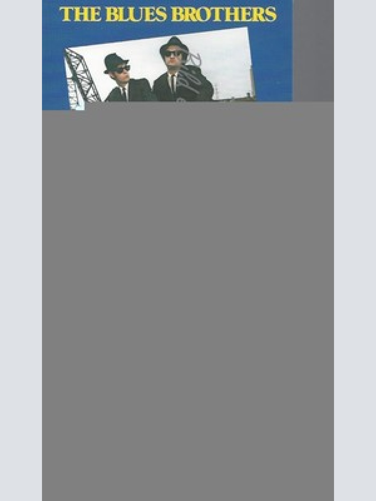 CD--THE BLUES BROTHERS -- --- THE BLUES BROTHERS