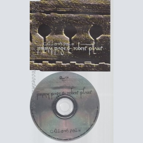 CD--JIMMY PAGE--ROBERT PLANT--GALLOWS POLE--PROMO