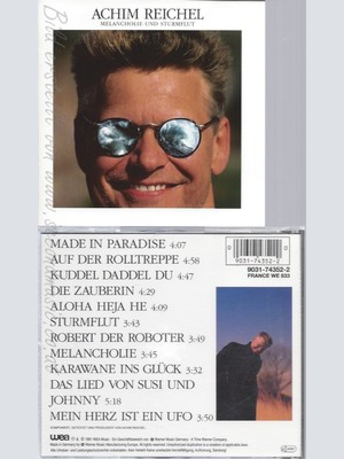 CD--ACHIM REICHEL -- -- MELANCHOLIE & STURMFLUT