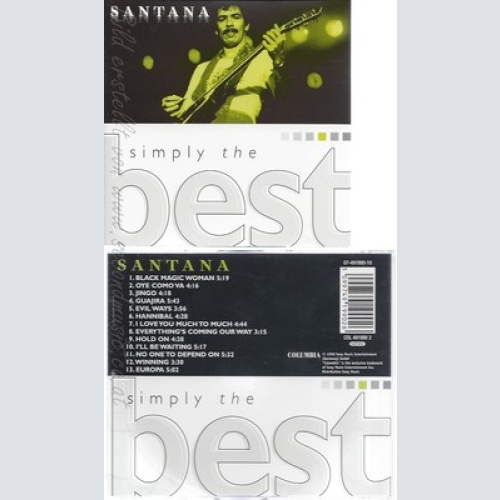 CD--SANTANA -- -- SIMPLY THE BEST